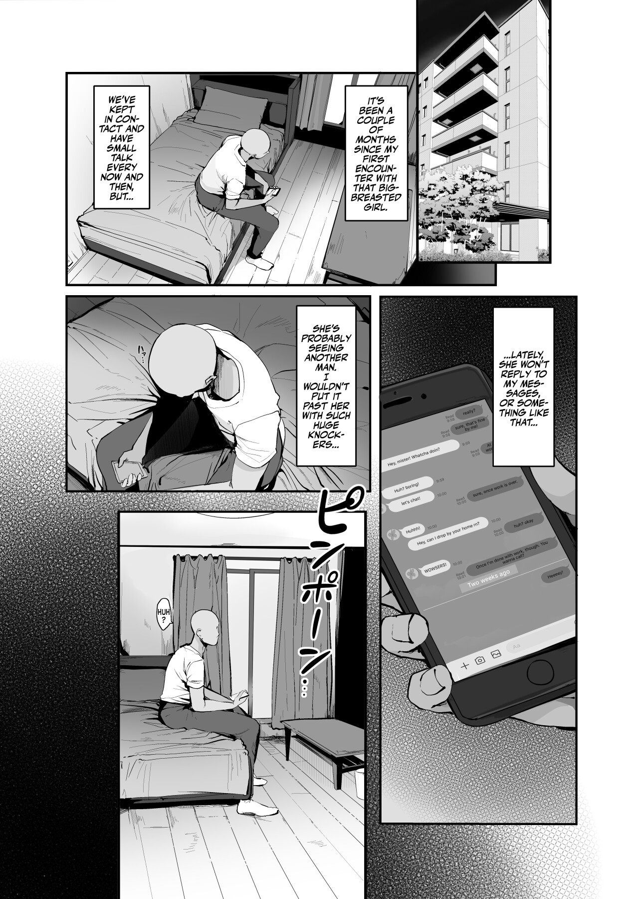 Hentai Manga Comic-Can I Stay Over, Mister?-Read-4